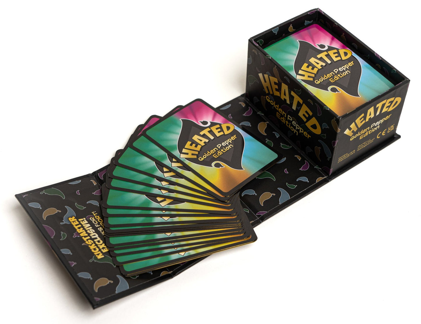 HEATED Card Game - Limited Golden Pepper Edition