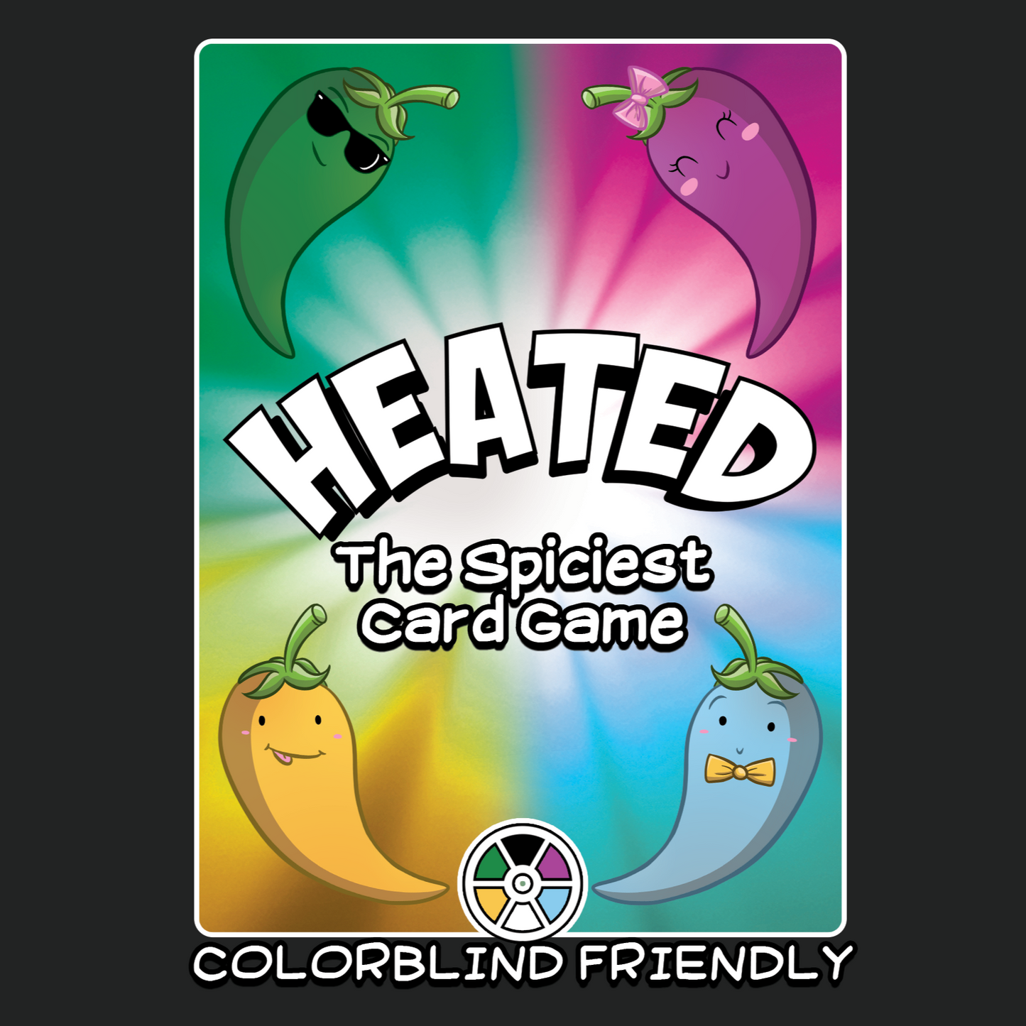 HEATED Card Game - Limited Golden Pepper Edition