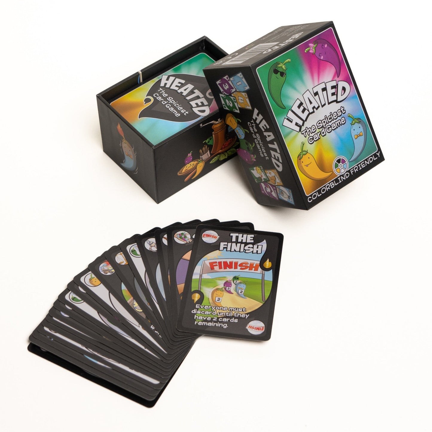 HEATED Card Game - Base Game + Expansion