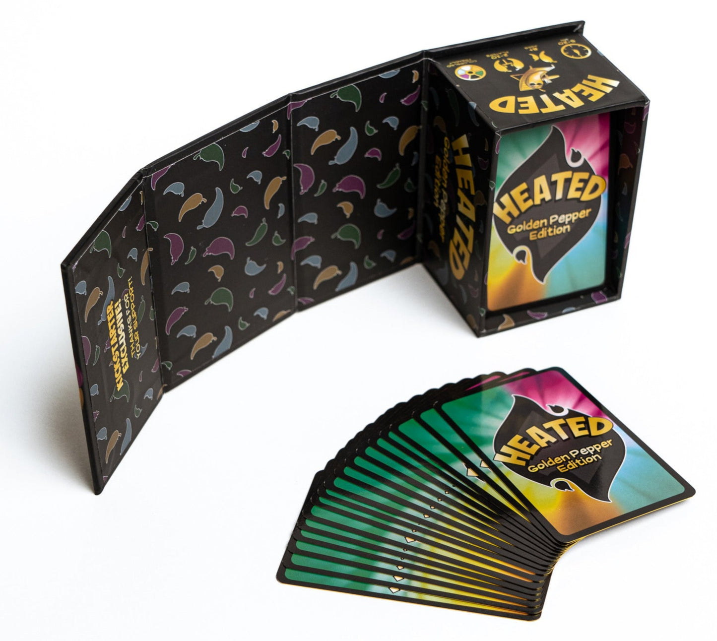HEATED Card Game - Limited Golden Pepper Edition